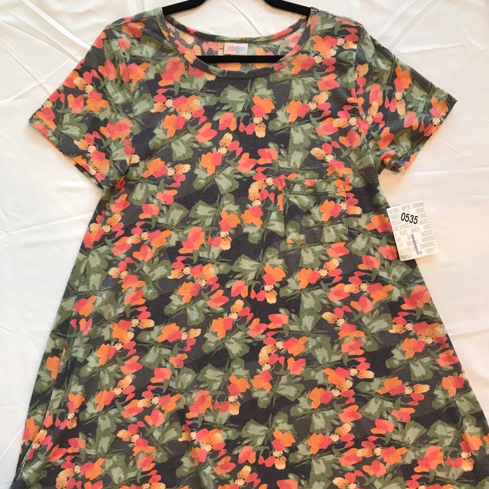 Size Large LuLaRoe Carly Dress